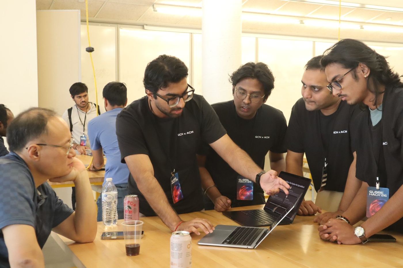 Dikshant at a hackathon